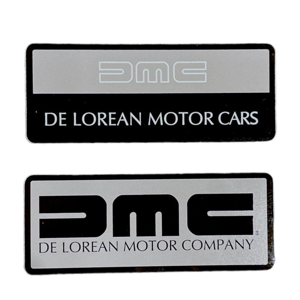 Sticker Pack - DeLorean DMC logo - Detroit Shirt CompanyDSC - DeLoreanStickers (Accessories)