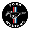 Sticker - Ford Mustang - Round