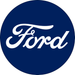 Sticker - Ford Script - Round - Detroit Shirt CompanyDSC - FordStickers (Accessories)