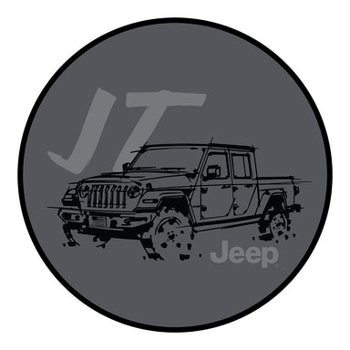 Sticker - Jeep® JT - Round - Detroit Shirt CompanyFCA - JeepStickers (Accessories)