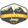 Sticker - Jeep® Badge of Honor Hex - Detroit Shirt CompanyFCA - JeepStickers (Accessories)