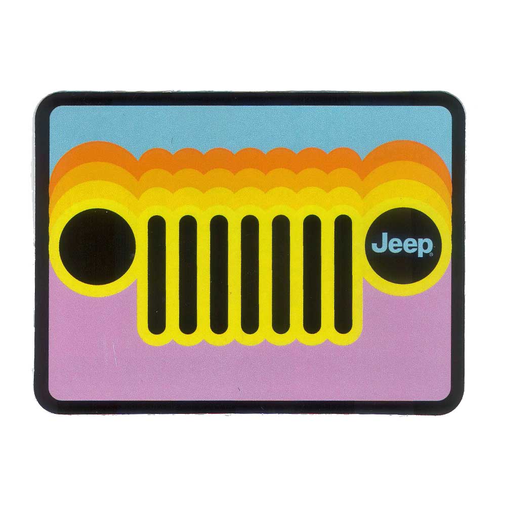 Sticker - Jeep® Grille Retromatic - Detroit Shirt CompanyFCA - JeepStickers (Accessories)