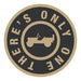 Sticker - Jeep® There's Only One - Round - Detroit Shirt CompanyFCA - JeepStickers (Accessories)