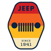 Sticker - Jeep® 1941 with Grille Hex - Detroit Shirt CompanyFCA - JeepStickers (Accessories)