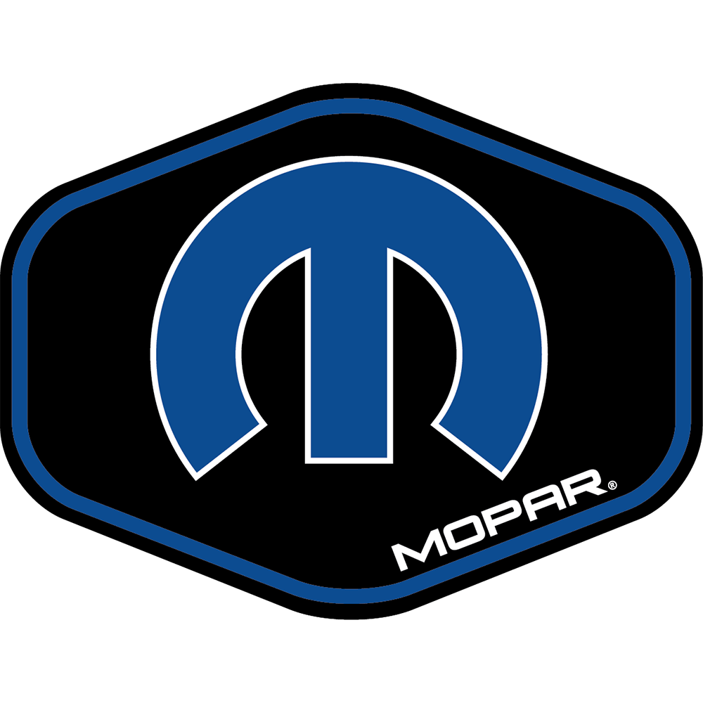 Sticker - Mopar Blue Hex - Detroit Shirt CompanyFCA - MoparStickers (Accessories)