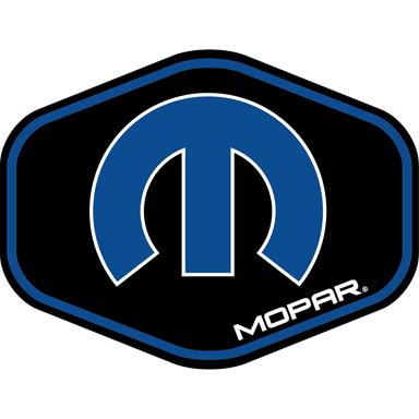 Sticker - Mopar Blue Hex - Detroit Shirt CompanyFCA - MoparStickers (Accessories)