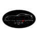 Sticker - Dodge Viper 25 Oval - Detroit Shirt CompanyFCA - DodgeStickers (Accessories)