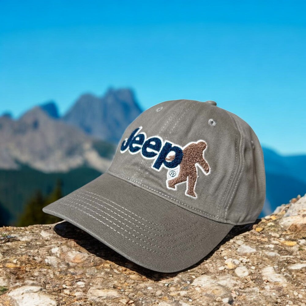 Hat - Jeep Chino Twill with Chenille Sasquatch Patch