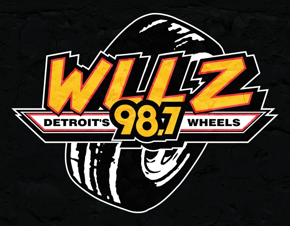 Metal Sign - Detroit's Wheels - WLLZ - Detroit Shirt CompanyDetroit Shirt CompanyOther Accessories