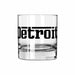 Whiskey Rocks Glass - Detroit Grigio - Detroit Shirt CompanyDetroit Shirt CompanyDrinkware (Accessories)