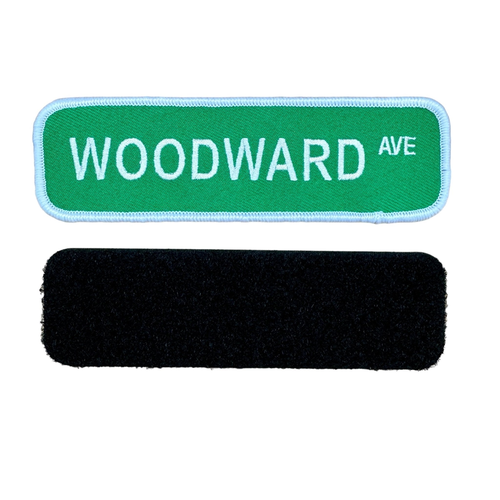 Patch - Woodward Street Sign - Detroit Shirt CompanyDetroit Shirt CompanyPatches (Accessories)