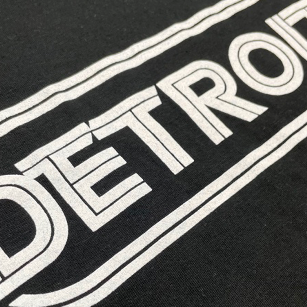 Mens Detroit Wrap T-shirt (Black)