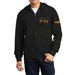 Mens Jeep® Sasquatch Zip Hoodie Sweatshirt - Black - Detroit Shirt CompanyFCA - JeepHoodies (Apparel)