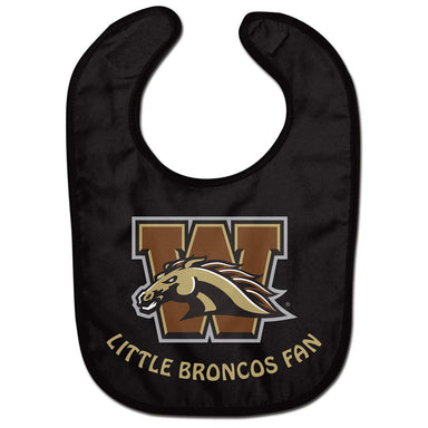 Western Michigan - Baby Bib Little Broncos Fan - Detroit Shirt CompanyWinCraftKids Apparel