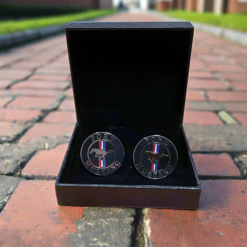 Cufflinks - Mustang Circle - Detroit Shirt CompanyFCA - DodgeOther Accessories