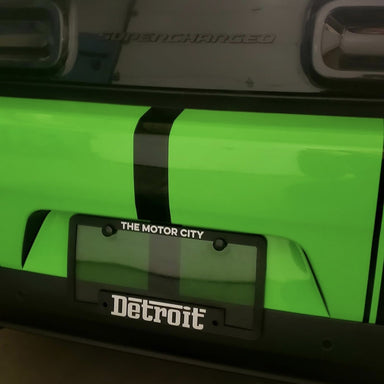 License Plate Frame - Detroit Grigio - Detroit Shirt CompanyDetroit Shirt CompanyOther Accessories