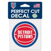 Detroit Pistons - 4" Decal - Detroit Shirt CompanyWinCraftDecals (Accessories)