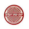 Sticker - Detroit Speed Shop Spokes - Detroit Shirt CompanyDetroit Shirt CompanyStickers (Accessories)