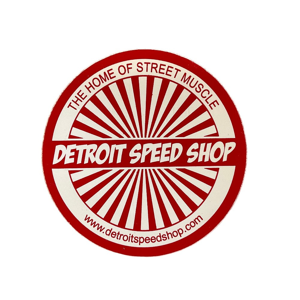 Sticker - Detroit Speed Shop Spokes