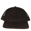 Hat - Detroit Thirsty Blackout Snapback