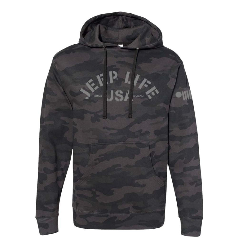 Jeep hoodies including zip-up and women's hoodies — Detroit Shirt Company