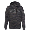 Mens/Unisex Jeep® Life USA Hoodie - Black Camo - Detroit Shirt CompanyFCA - JeepHoodies (Apparel)