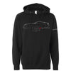 Dodge Viper 25 Years Hoodie Sweatshirt Black - Detroit Shirt CompanyFCA - DodgeHoodies (Apparel)