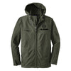 Mens RAM Hooded Softshell Jacket - Mineral Green