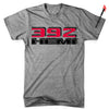 Mens Triblend Dodge 392 Hemi T-shirt (Grey) - Detroit Shirt CompanyFCA - DodgeT-Shirts (Apparel)