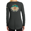 Ladies Jeep® For All Life's Adventures Long Sleeve Tunic T-shirt - Heather Black