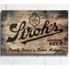 Wood Sign - Stroh's Crate